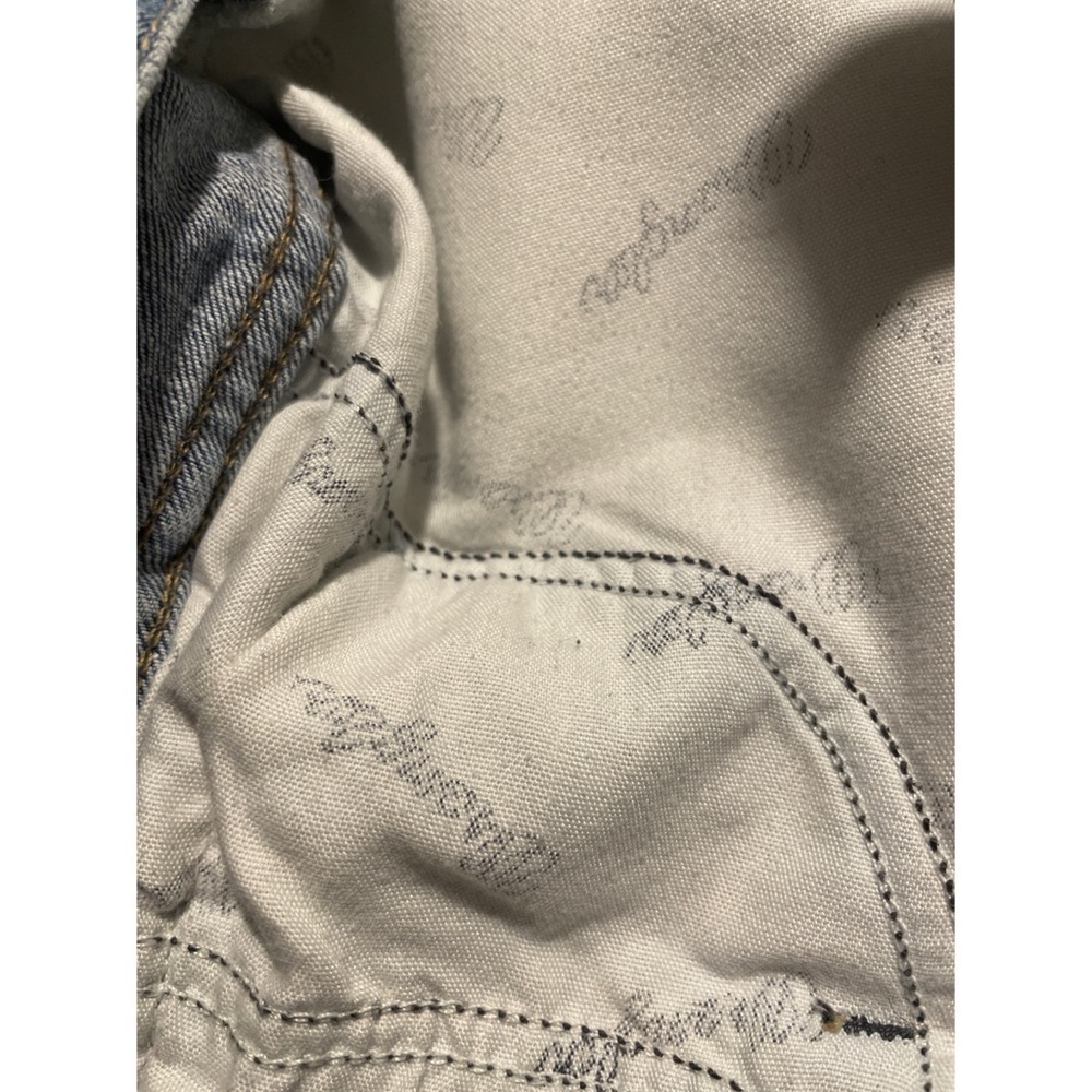 Wrangler Blue Denim Shorts - Picture 8 of 8